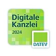 Logo / Siegel von DATEV für Digital Kanzlei 2024